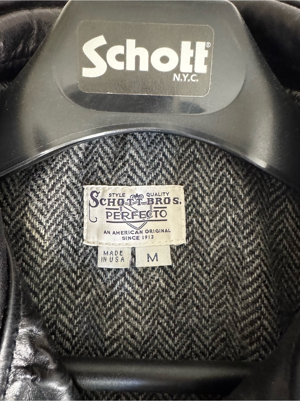!!ULTRA RARE Schott Perfecto P613SH Founder Irving Schott Model Only 50 Made!! - Picture 2 of 16